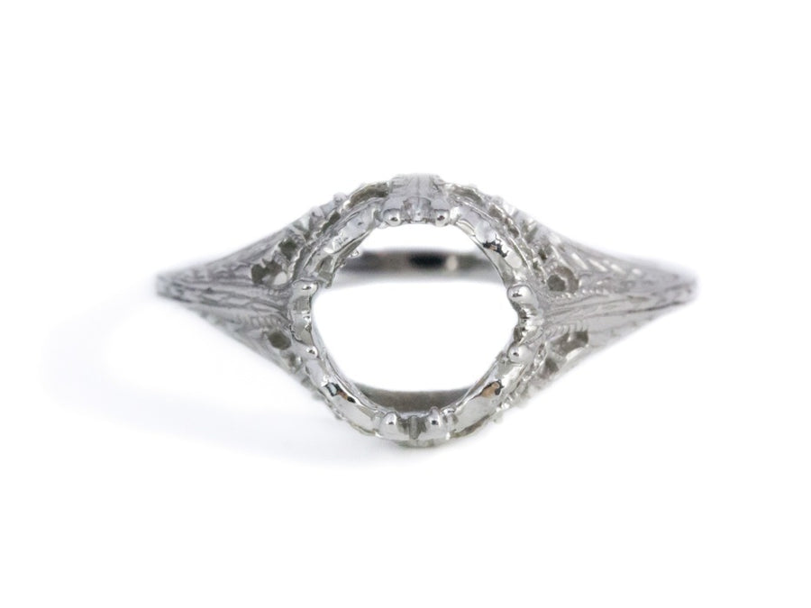 The Islington Setting Semi-Mount Engagement Ring by Elizabeth Henry