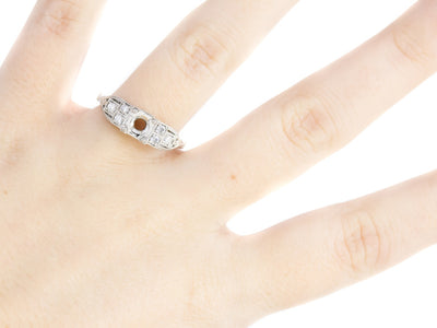 The Garrison Setting Semi-Mount Engagement Ring by Elizabeth Henry