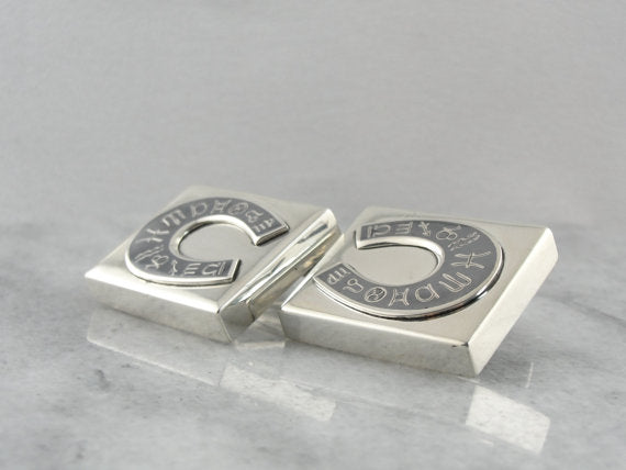 El Zodíaco en Siam: Gemelos Niello Sterling Siam, Diseño del Zodíaco en Herradura