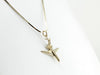 Fly the Friendly Skies! Vintage Airplane Charm or Pendant in Yellow Gold
