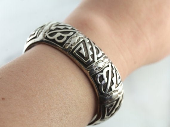 Vintage American Southwestern Cuff Bracelet