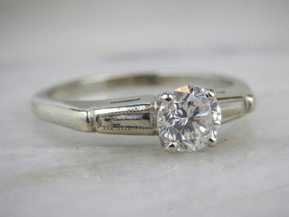Round Brilliant Diamond Engagement Ring