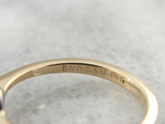 Pink Sapphire in Vintage Solitaire Mounting, Engagement Ring