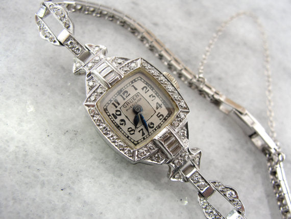 Diamond gruen watch Clearance