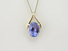 Our Finest Tanzanite Pendant with Clean Lines