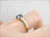 Retro Era Ceylon Sapphire Engagement Ring