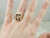 Vintage St Peter's School Signet Ring in Yellow Gold