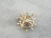 Diamond Starburst Pendant from Victorian Era