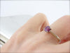 Cherry Pink Sapphire from Ceylon, Engagement Ring