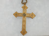 Vintage Miriam Haskell Cross and Chain